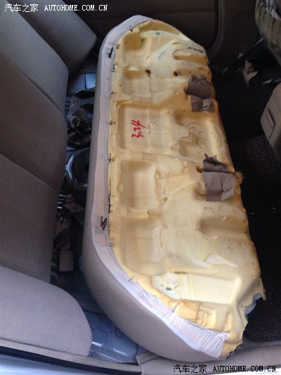 花冠后排座椅完美无损终极拆解,连后备箱隔板