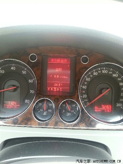 老迈腾的最新油耗纪录5.5L\/百公里