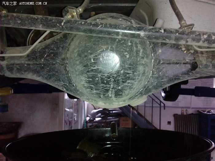 【图】5376公里 换变速箱和后桥齿轮油,新车早