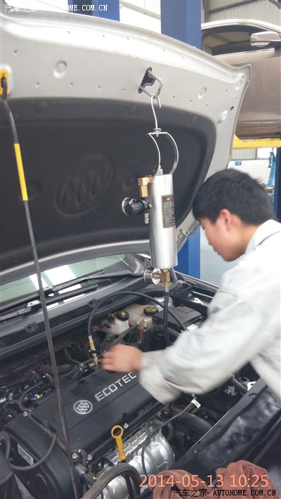 英朗GT清洗节气门