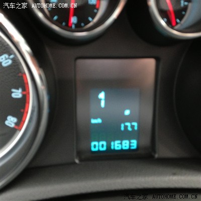 诸位,自动档开手动模式时行车电脑显示_昂科拉