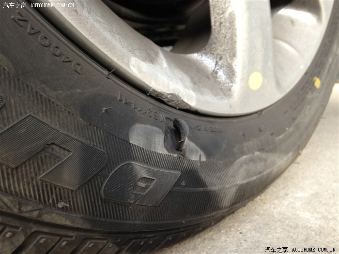 【图】求教,轮毂擦伤怎么处理啊~!_昂科拉EN