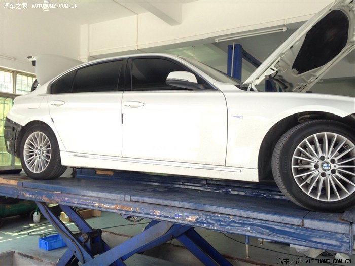 【图】国产328豪华改M4包围和四出排气_宝马