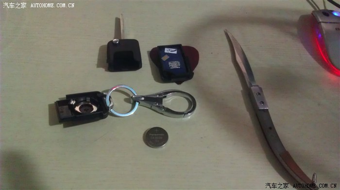 【图】钥匙没电了!_众泰Z300论坛
