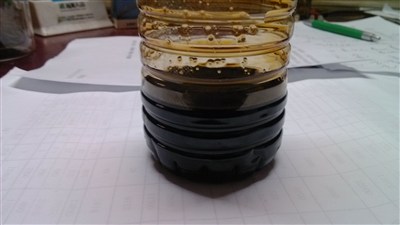 100公里后的机油颜色