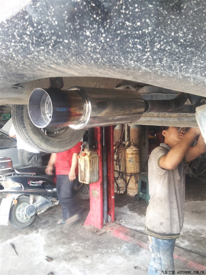 【图】改装排气~某宝网买的_比亚迪G3论坛_汽