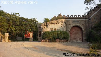 这里就是环翠峪的大门了.