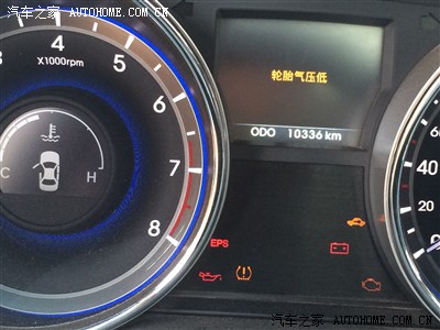 今天扎胎了仪表盘显示胎压低,但是补完胎这个标志一直有,求解