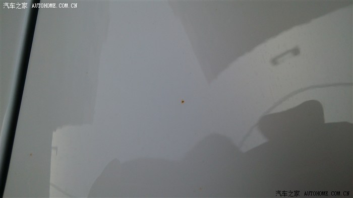 【图】白车上的黄点锈斑。是落上去的。_昂科