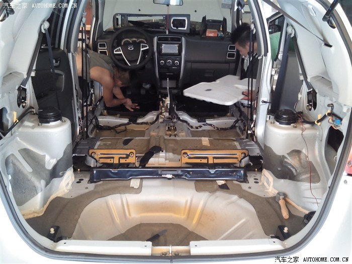 【图】隔音工程_利亚纳A6论坛