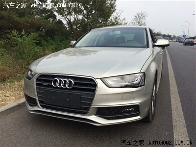 15款个运白金色提车一星期_奥迪A4L论坛