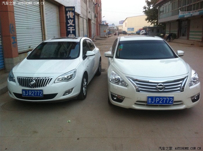 【图】新天籁2.5and老婆大人的英朗XT,亮点自