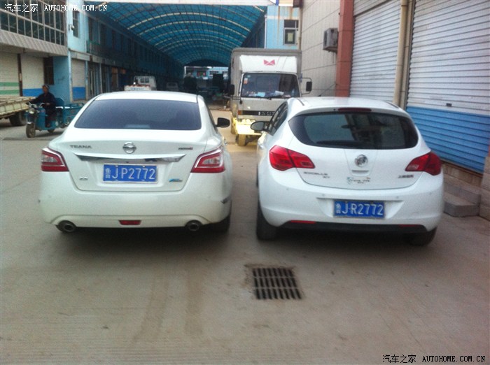 【图】新天籁2.5and老婆大人的英朗XT,亮点自