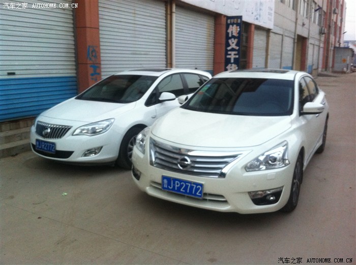 【图】新天籁2.5and老婆大人的英朗XT,亮点自