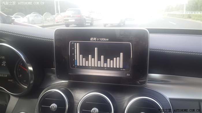 【图】c200L的油耗是怎么看的啊?_奔驰C级论
