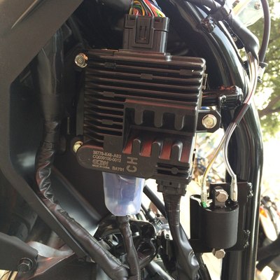 摩托发烧友对五羊本田 睿御110的新车简测