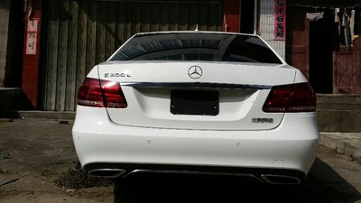 意外发现2015运动款E200L白外黑内最全提车