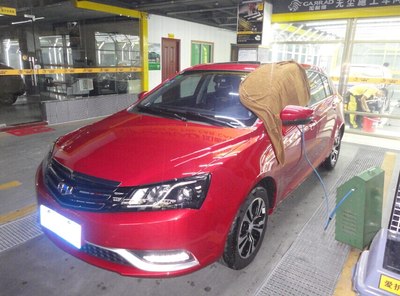 求珊瑚红颜色帝豪 有的多来几张照片谢谢