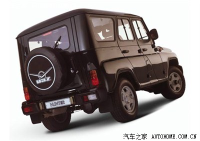 来看看毛子的UAZ-469,更新了几张Hunter的图