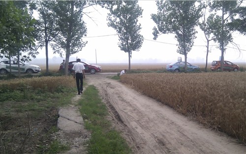 【图】炎炎夏日忙收麦,永城宏发送凉爽