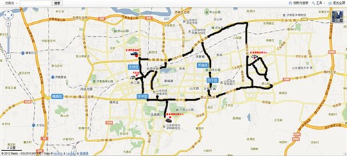 【图】大友东风本田献上:2012济南车展路线图_汽车之家