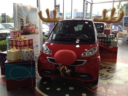 佛山仁孚smart创意装饰迎圣诞