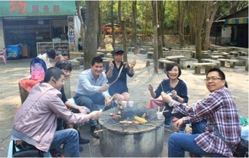 中天奇瑞车主五桂山逍遥谷植树加烧烤