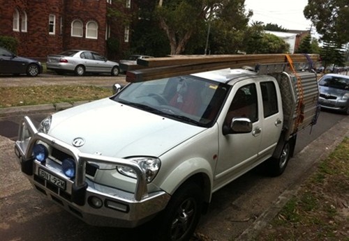 【图】中国长城风骏皮卡 国外车主改装风采