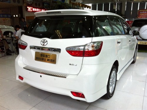 【图】丰田七座小霸王WISH 骏爵丰田强势登场