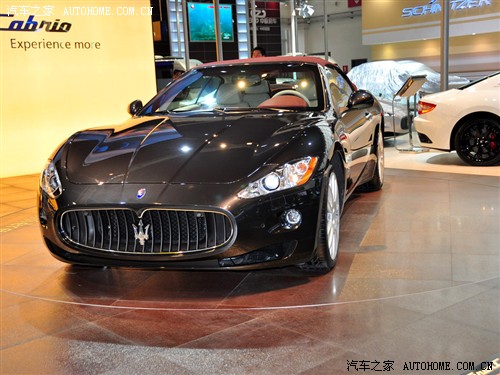 售268.80万起 玛莎拉蒂GranCabrio上市 汽车之家