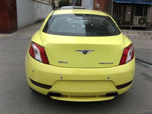 瑞麒z5跑车无伪装再曝光(转自汽车之家)