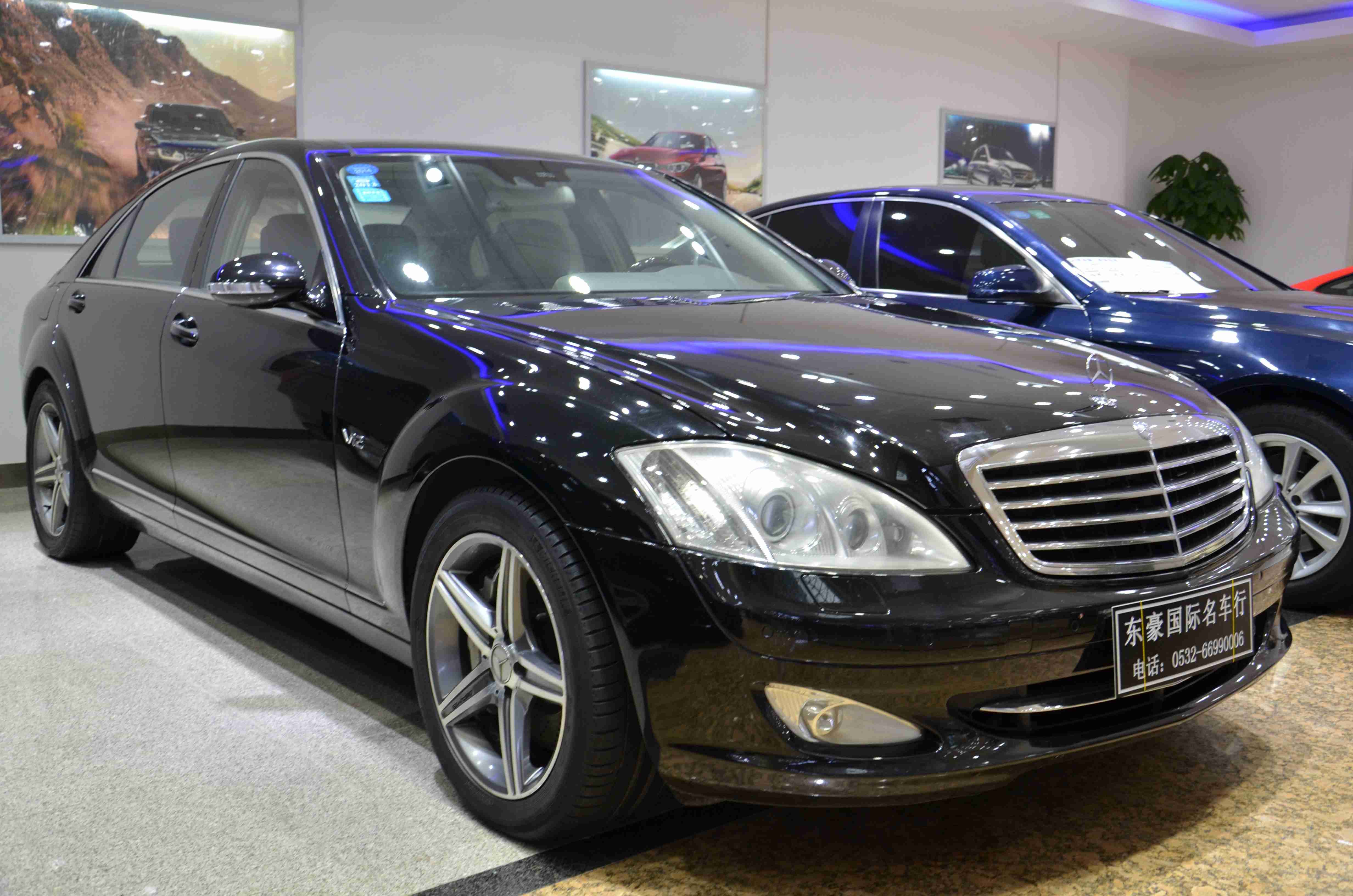 奔驰s600 黑色 2006.12上牌 12万公里 东豪国际二手车出售