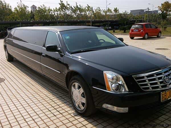 偶遇加长凯迪拉克dts北极星v8