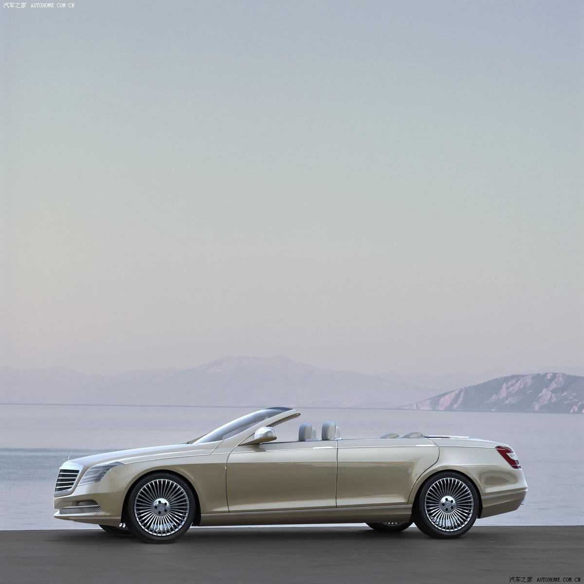 【原创】奔驰又一旗舰——4门4座敞篷车"concept ocean drive"官方照