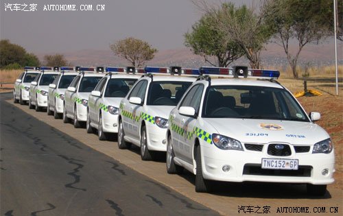 南非警察的警车!