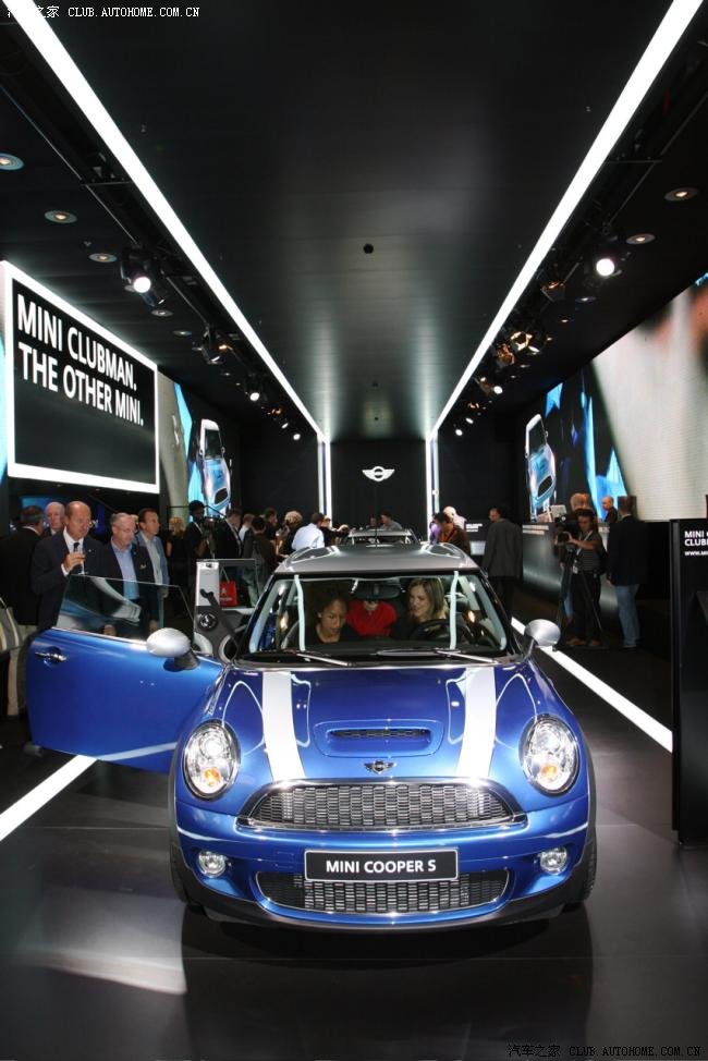 mini clubman法兰克福车展正式亮相(组图)