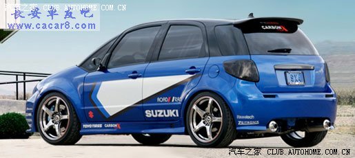 凶狠杀气天语sx4街道版改装转