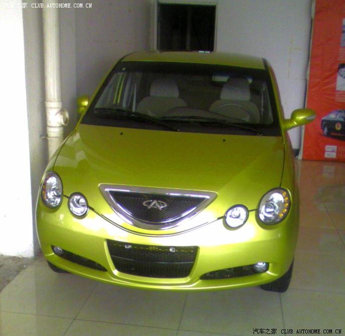 【图】一见钟情qq611金杏黄_奇瑞qq/qq3/qq6论坛_汽车之家论坛