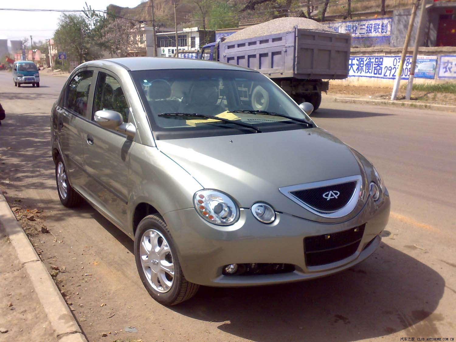 【图】qq611狼堡灰提车作业_奇瑞qq/qq3/qq6论坛_汽车之家论坛