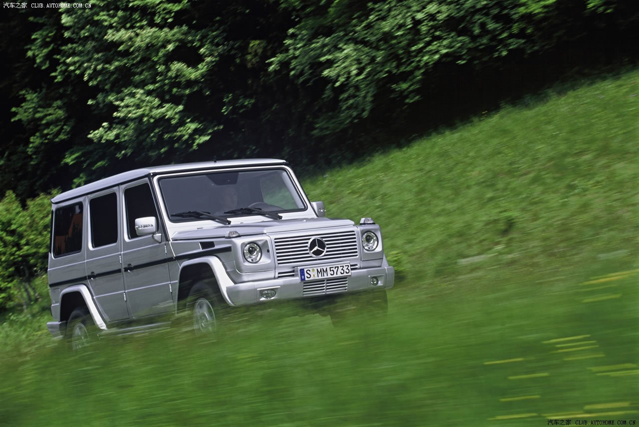 还是 银色 奔驰g级 经典 !组图三