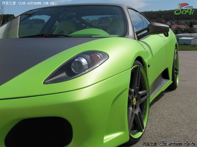 绿色法拉利f430