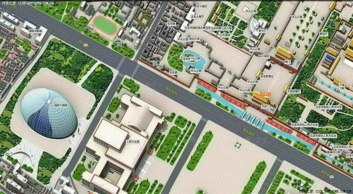 送给安装 kd-680 的车友 一 3d地图导航