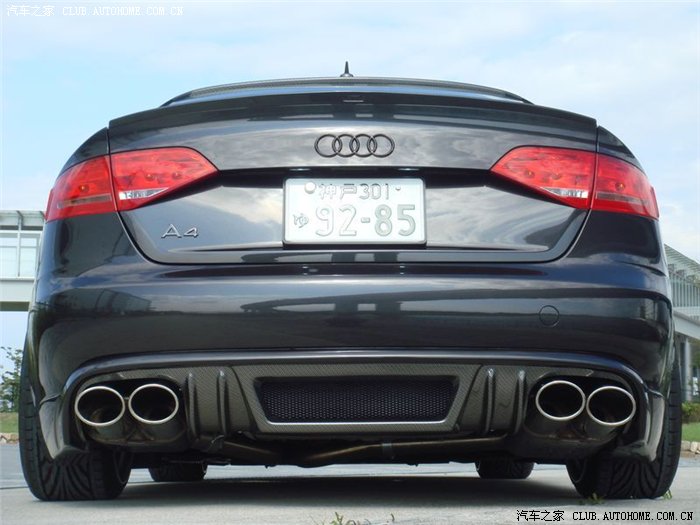 07款银色奥迪a418t更新日本a4l改装图