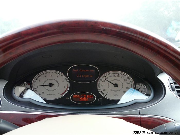 跑了一趟长途,看荣威750d油耗