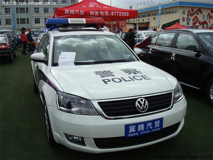 【图】新领驭的警车很帅嘛!_帕萨特论坛_汽车之家论坛