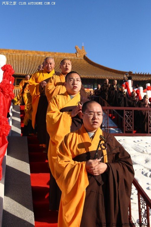 我的家乡松原龙华寺开光大典