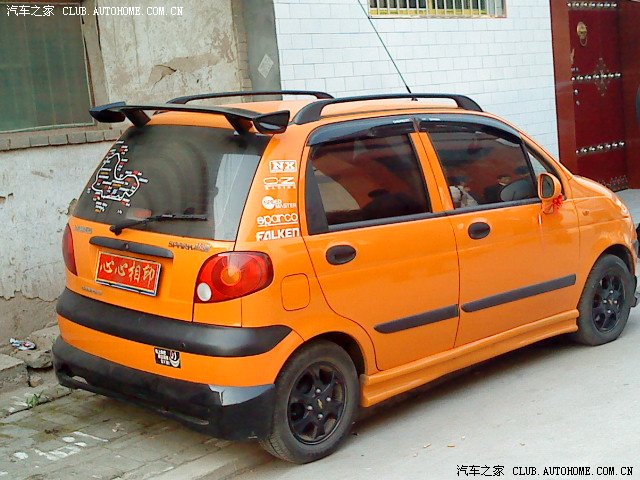 改色:我的蓝k变橙k(外送车展美女美车套图)_乐驰论坛_手机汽车之家