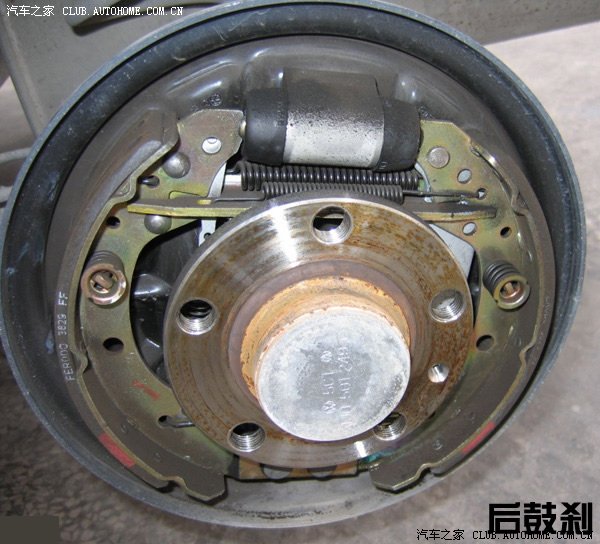 新polo的后鼓刹清理