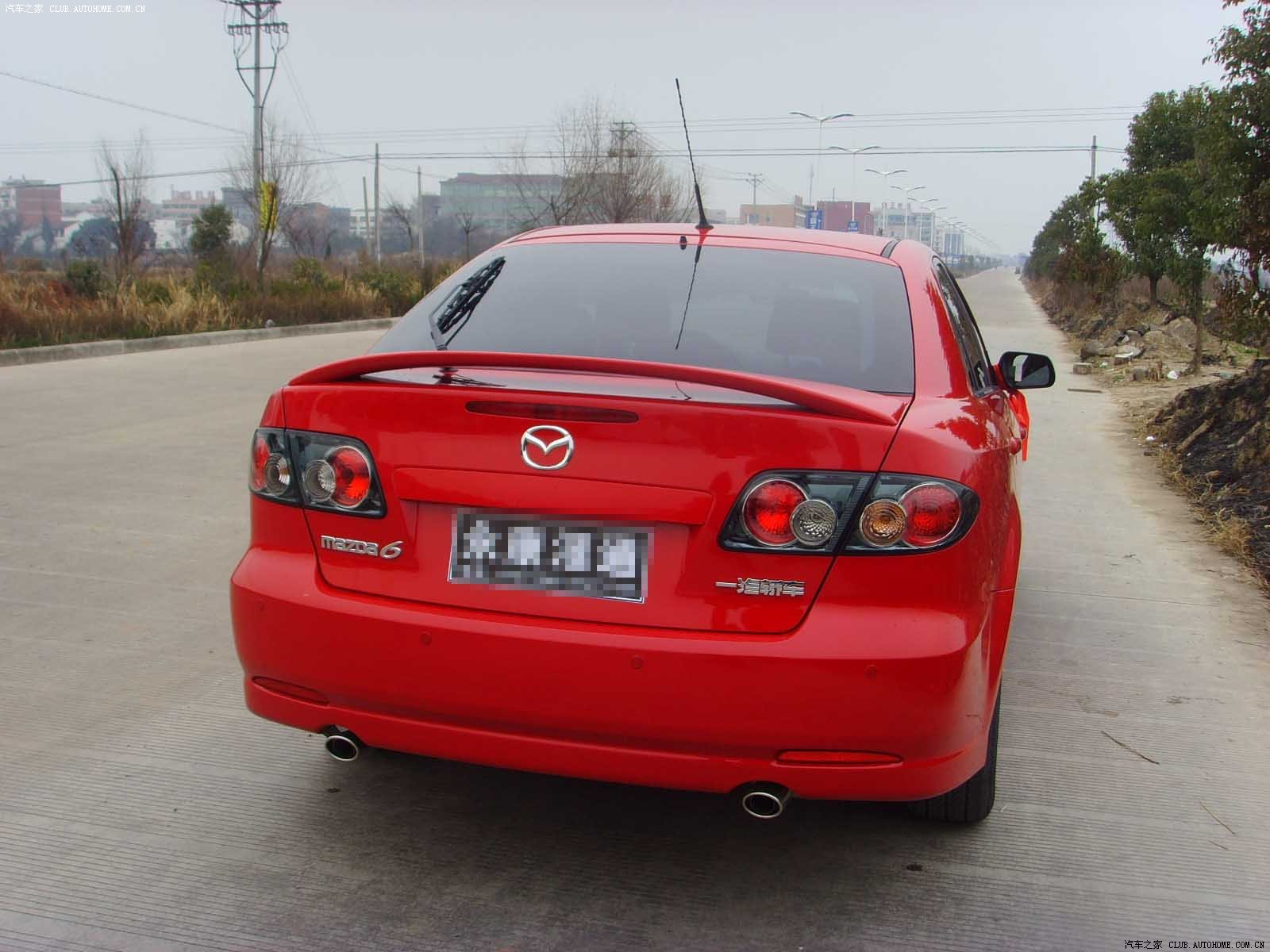 马六轿跑2.0 5at 经典红 精彩作业!申精!