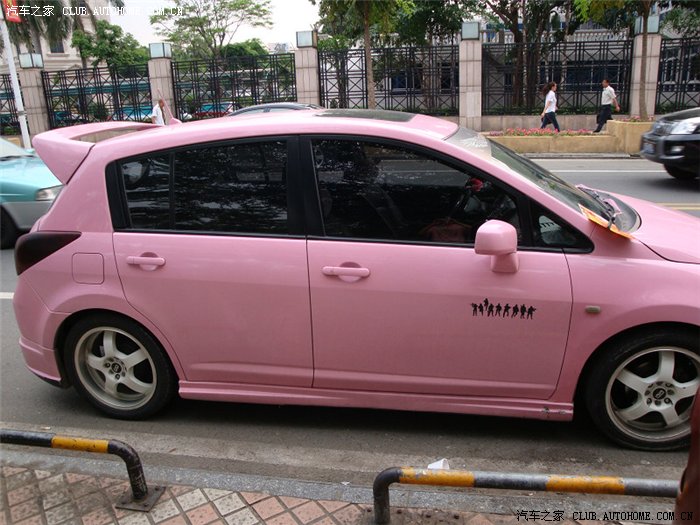 粉色骐达,觉得漂亮的顶上